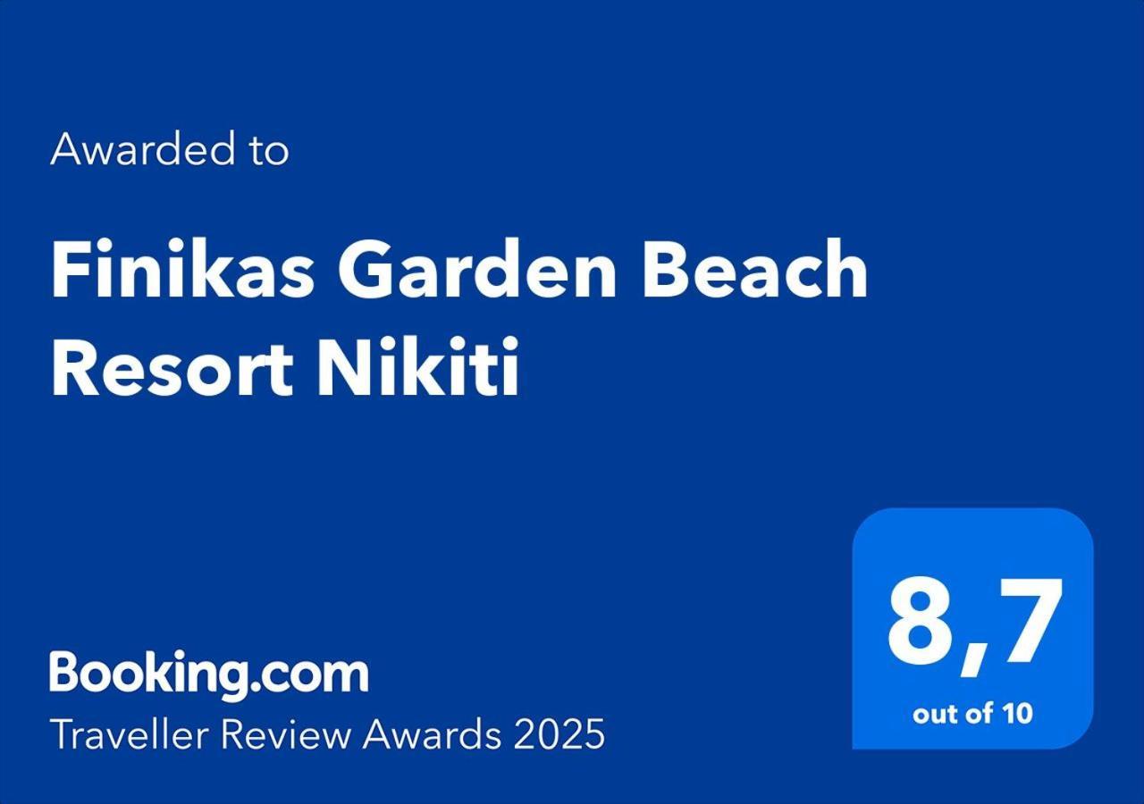 Finikas Garden Beach Resort Nikiti Exterior foto